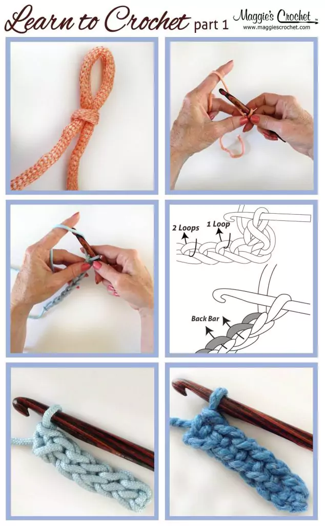Learn How To Crochet Easily 19 Knitting Infographics 🧶 All DIY Girls